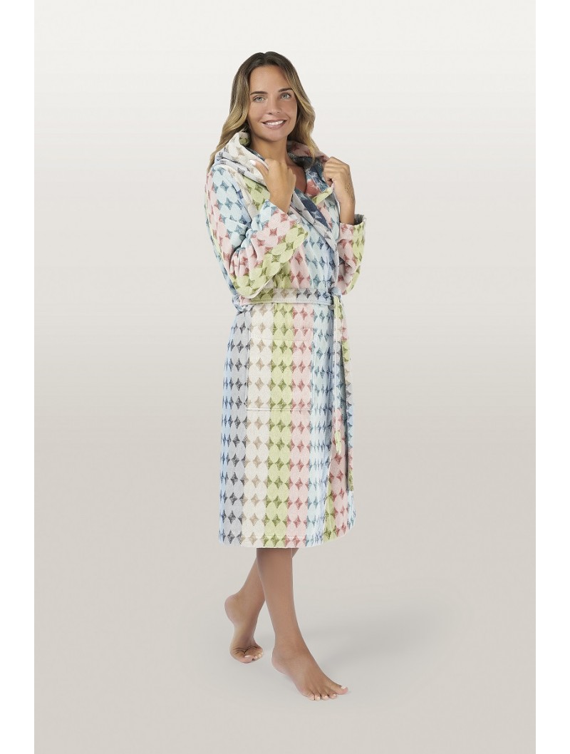 Lasa Home Albornoz Capucha Optic