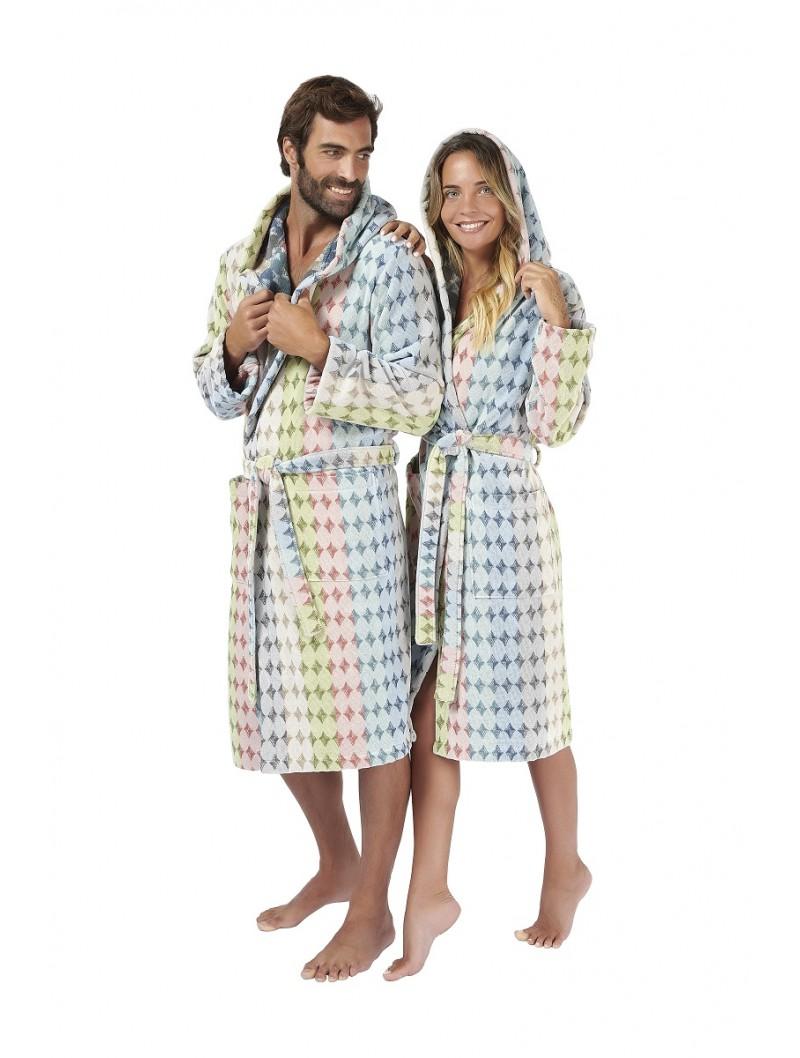 lasa home Albornoz Capucha Optic