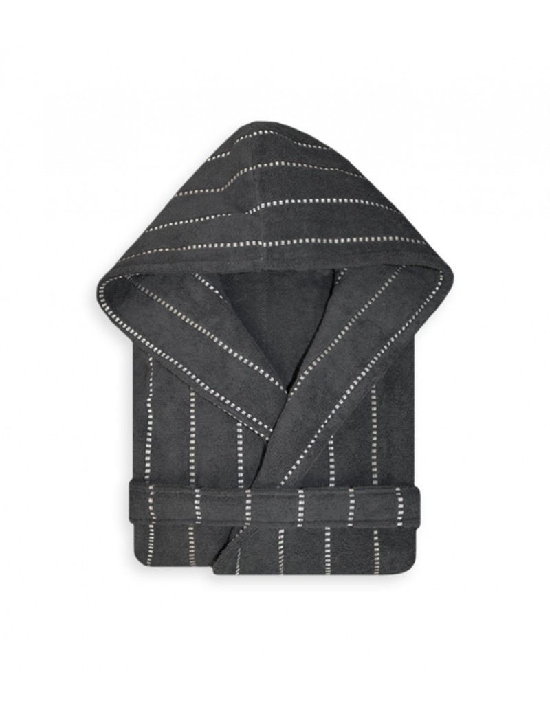 Lasa Home Albornoz Capucha Sauna Stitch