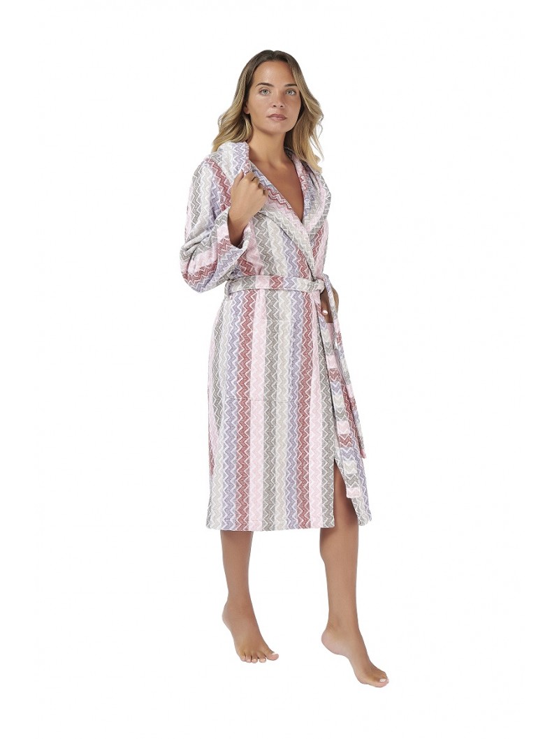 Lasa Home Albornoz Con Capucha Chev