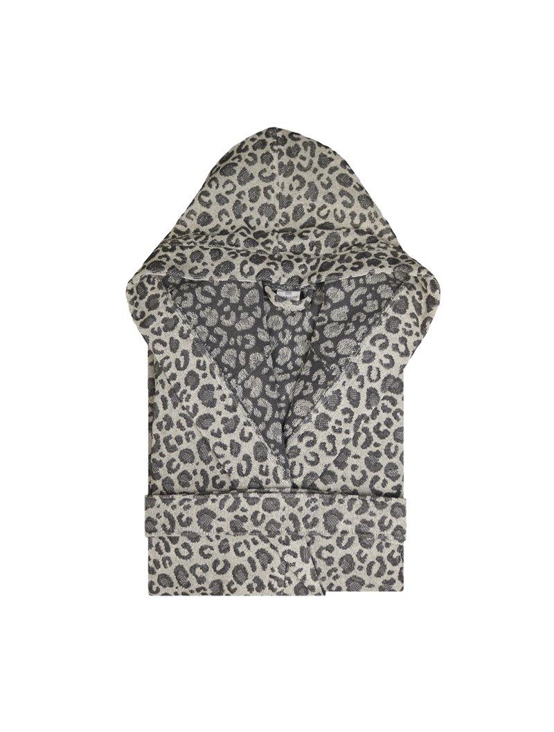 Lasa Home Albornoz Corto Con Capucha Wild