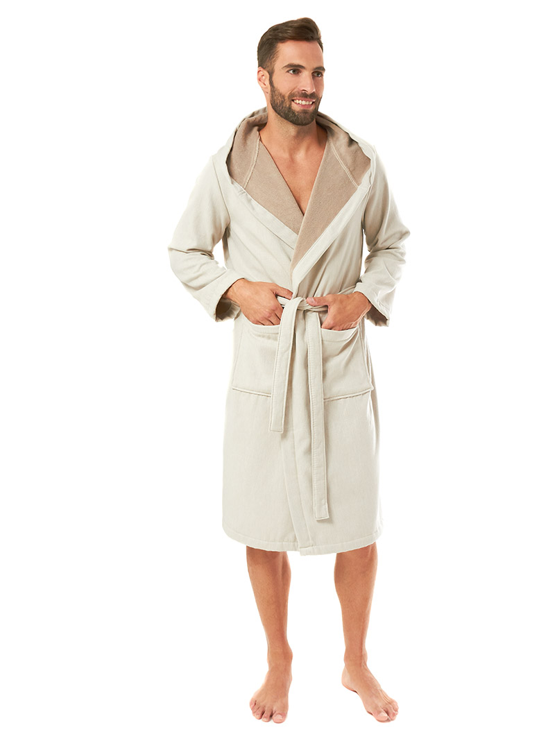 Lasa Home Albornoz Mujer Y Hombre Ginger