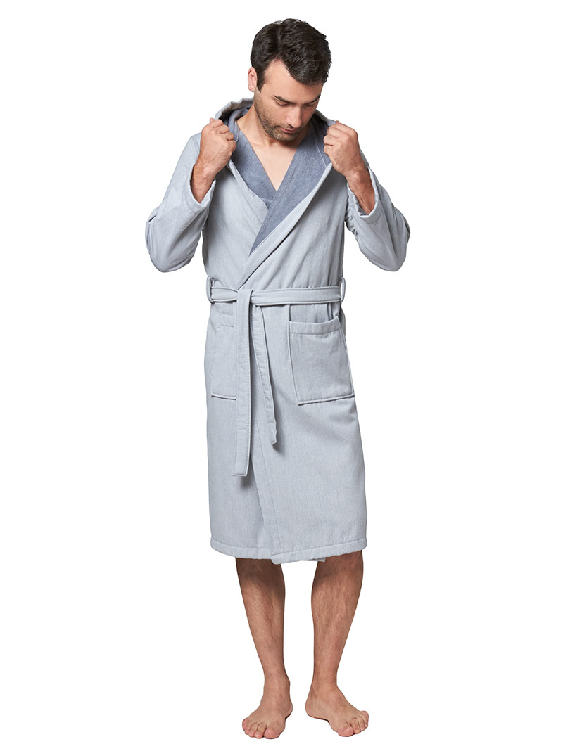 Lasa Home Albornoz Mujer Y Hombre Ginger