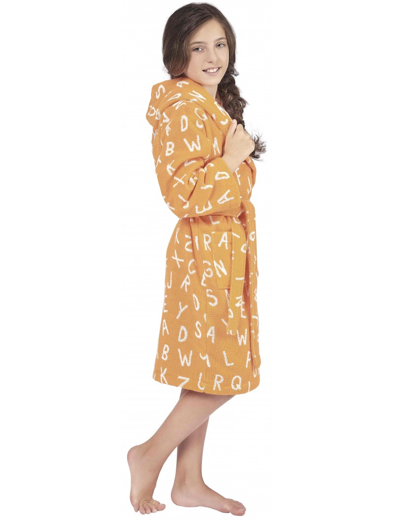 Lasa Home Albornoz Niña Y Niño Letras