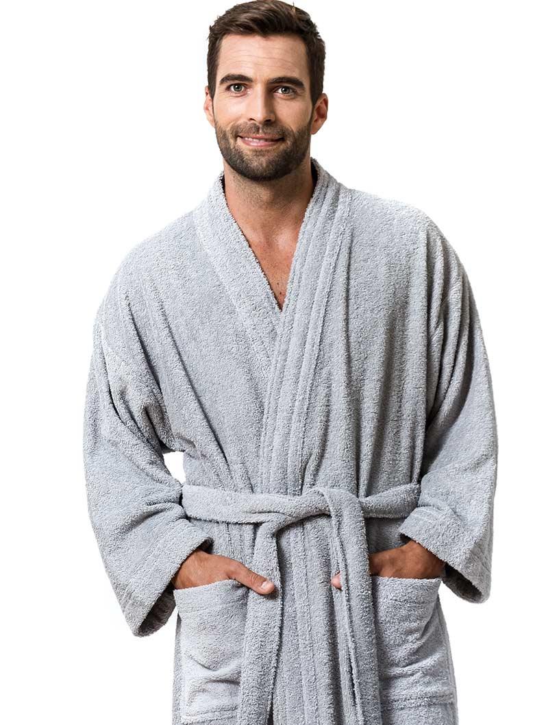 lasa home Albornoz Pure Kimono blanco