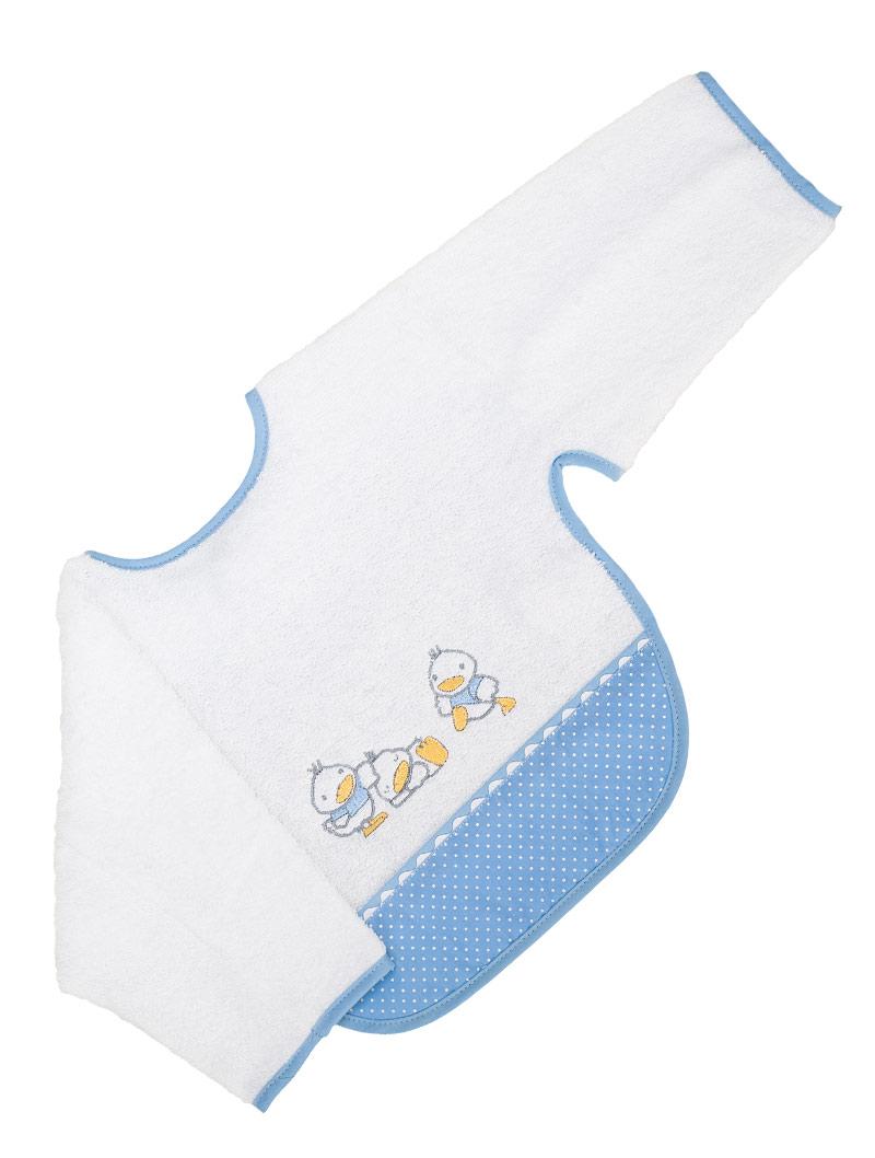 lasa home Babero chino Ducks Blue