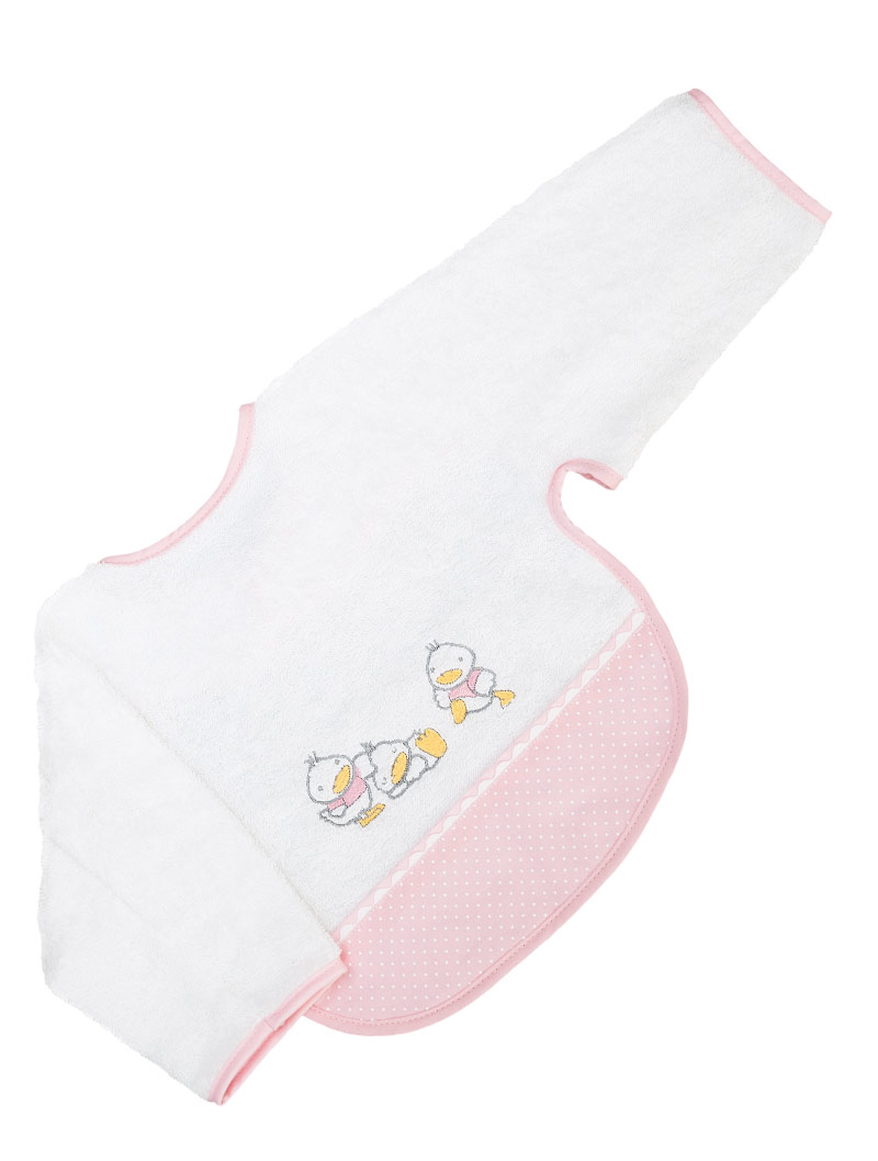Lasa Home Babero Chino Ducks Pink