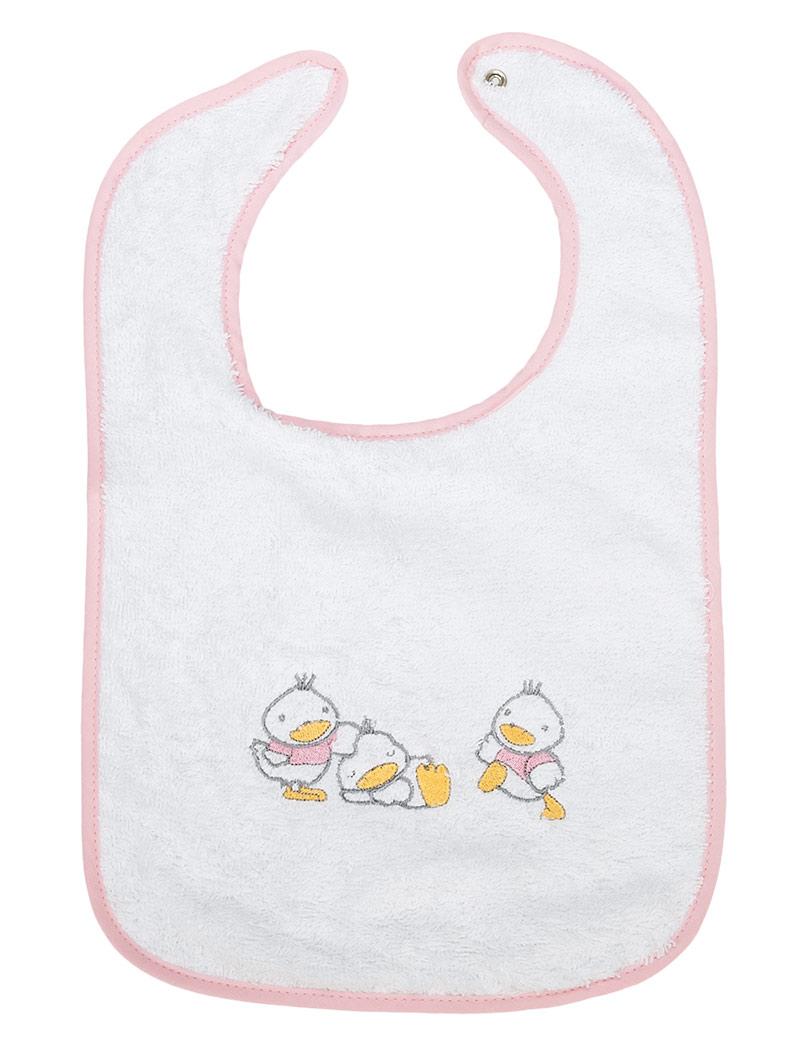 lasa home Babero Ducks Pink