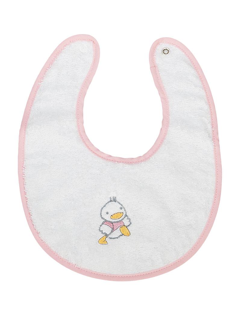 lasa home Babero mini Ducks Pink