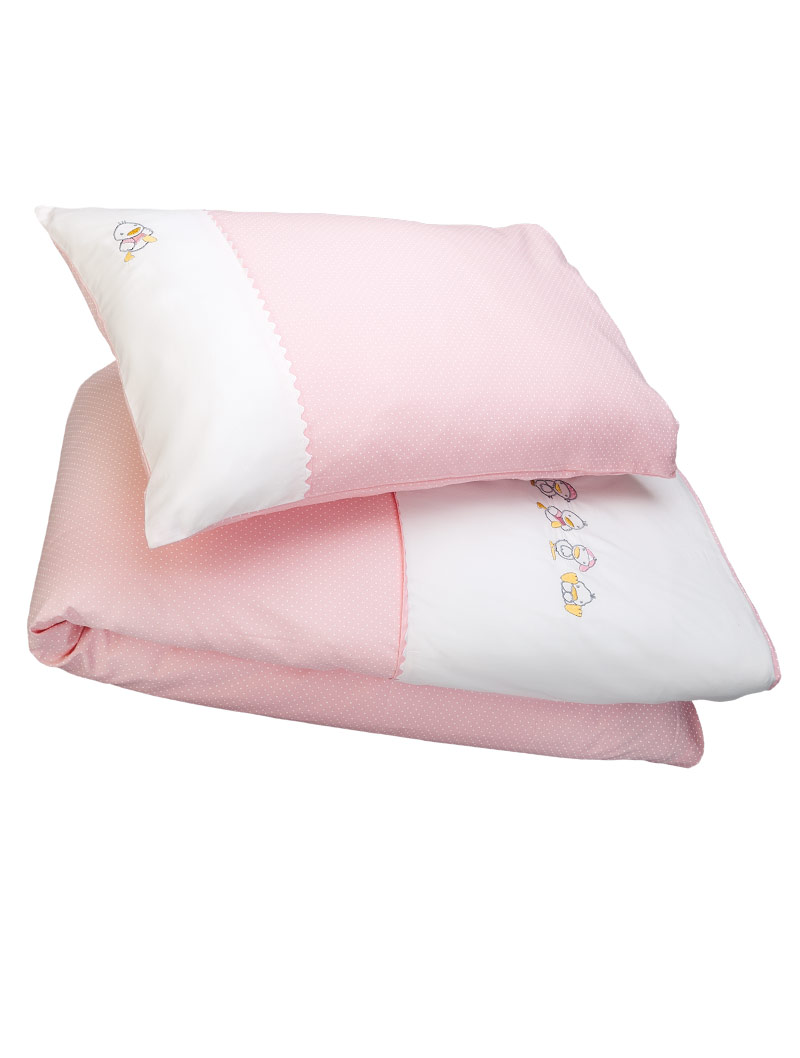 lasa home Edredon Ducks Pink