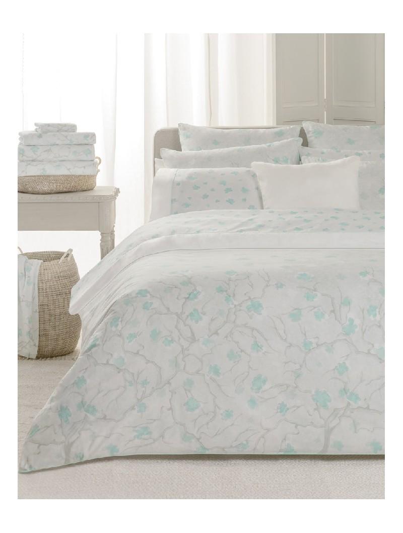 Lasa Home Funda Nórdica Aqua Flower
