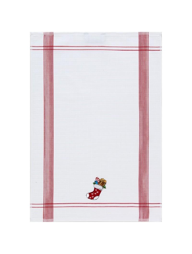 Lasa Home Paño Cocina Calcetin Navidad Nido Abeja