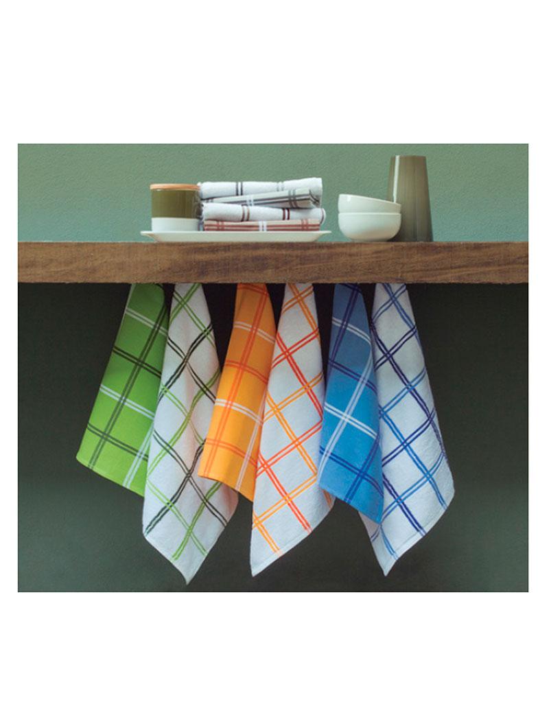 Lasa Home Paño De Cocina Pure Squares 73 Sarga