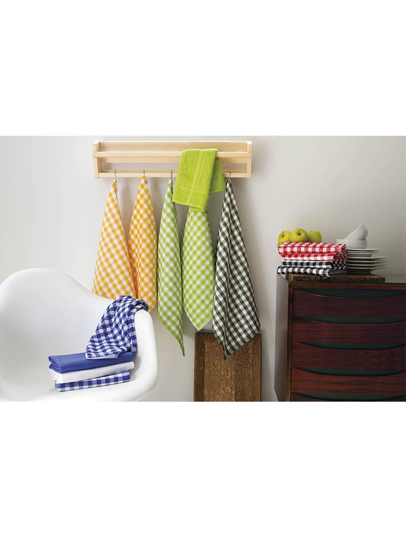 lasa home Paño de cocina Pure Squares Sarga