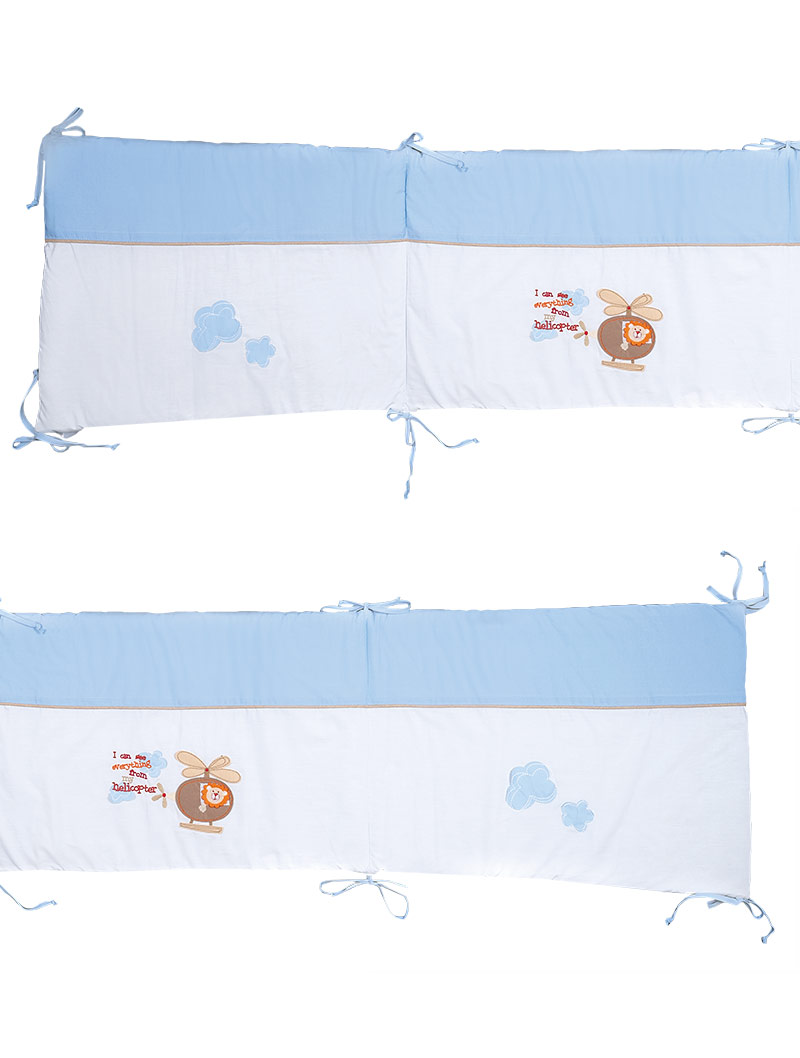 lasa home Protector de cuna Little Train