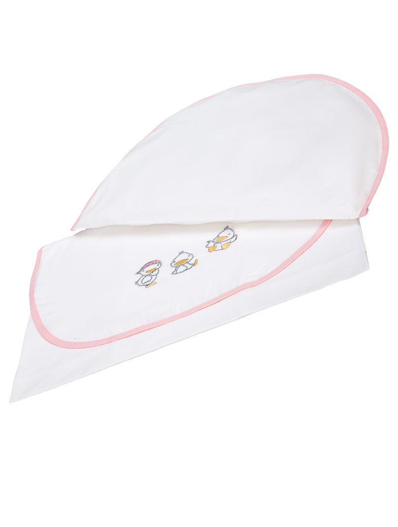 lasa home Sábana de cuco Ducks Pink