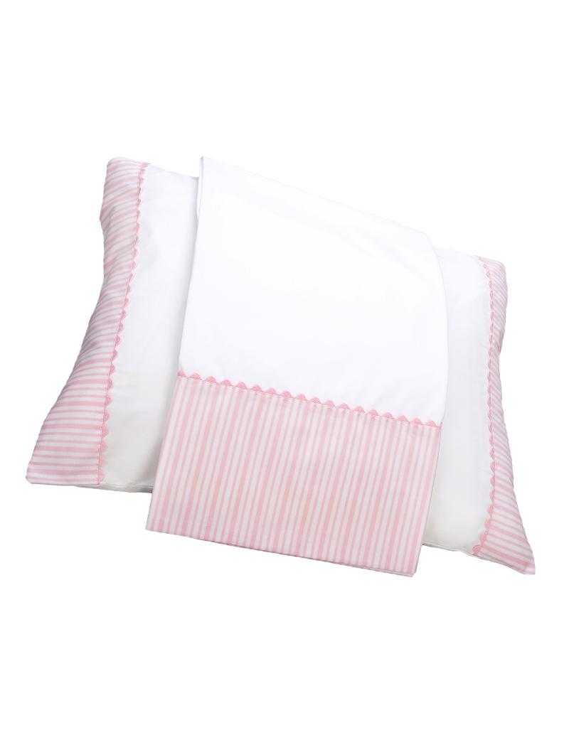 lasa home Sábana de cuna Ballon Pink