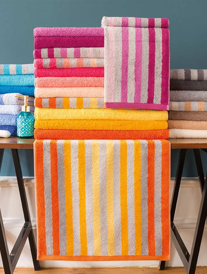 lasa home Toalla de baño Pure Stripes