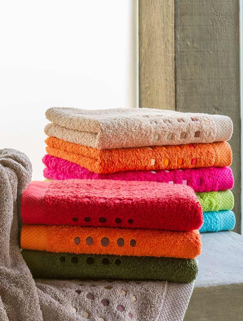 Lasa Home Toalla De Baño Squares Primavera