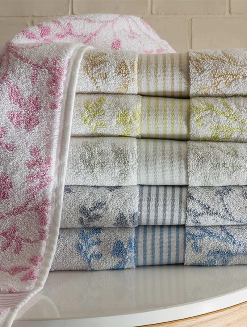 lasa home Toalla de baño Vintage Floral