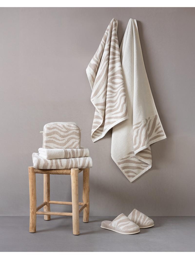 lasa home Toalla de rizo Zebra Soft