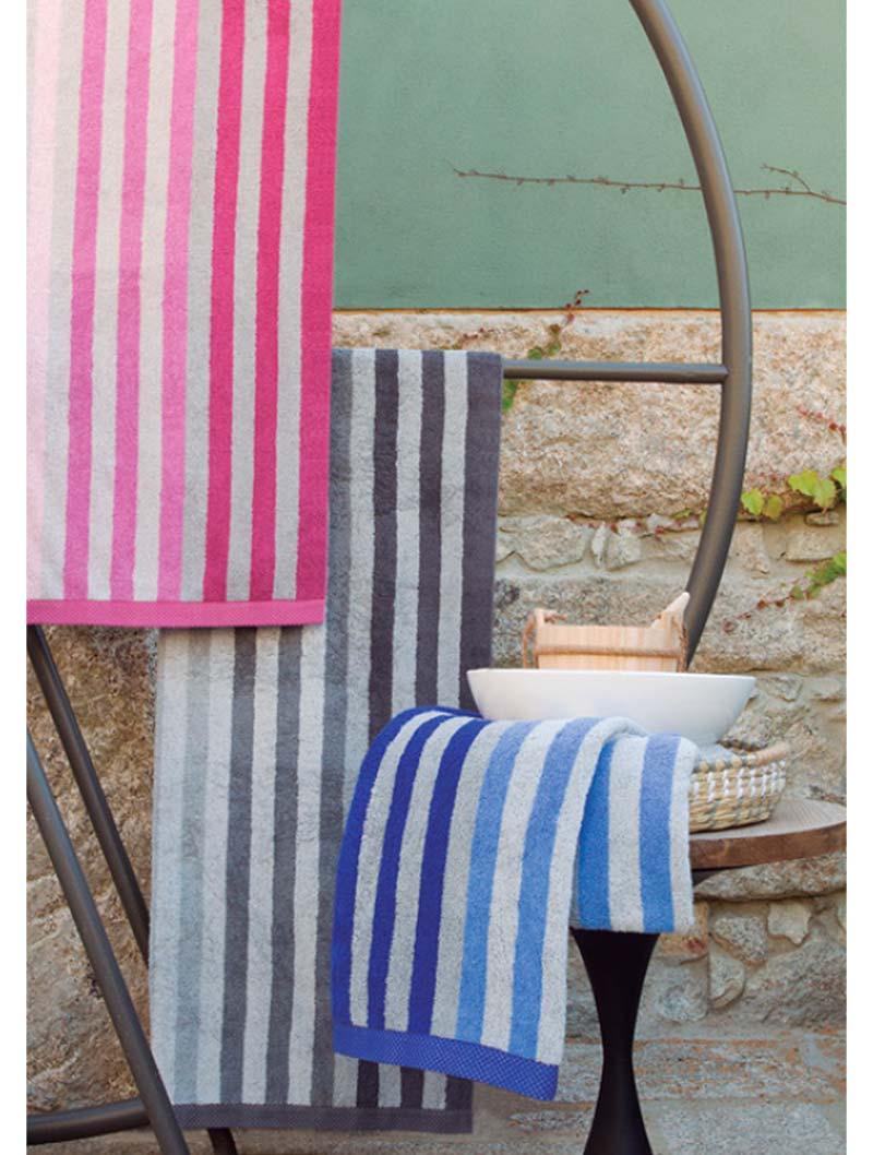 Lasa Home Toalla De Sauna Pure Stripes Rizo