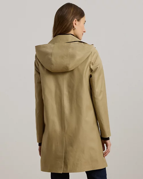 Lauren Ralph Lauren Abrigo Escocés De Mezcla De Algodón Para Mujer | Ralph Lauren® ES