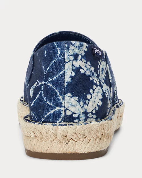Lauren Ralph Lauren Alpargata Cevio De Loneta Estampada Para Hombre | Ralph Lauren® ES