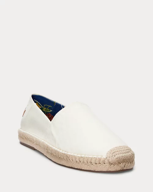 Lauren Ralph Lauren Alpargata Cevio De Loneta Lavada Para Hombre | Ralph Lauren® ES