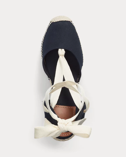 Lauren Ralph Lauren Alpargata De Loneta Con Cuña Para Mujer | Ralph Lauren® ES