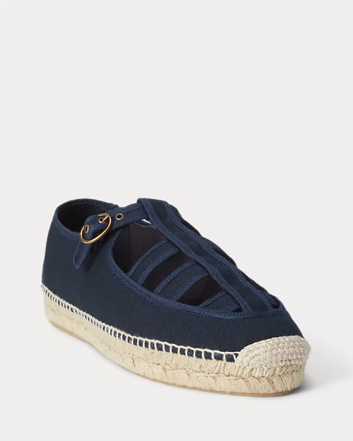 Lauren Ralph Lauren Alpargata De Loneta Con Muesca Para Mujer | Ralph Lauren® ES