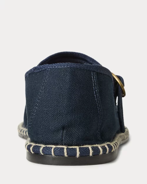 Lauren Ralph Lauren Alpargata Tipo Merceditas De Loneta Para Mujer | Ralph Lauren® ES