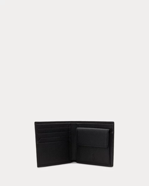 Lauren Ralph Lauren Billetera De Piel Granulada Para Hombre | Ralph Lauren® ES