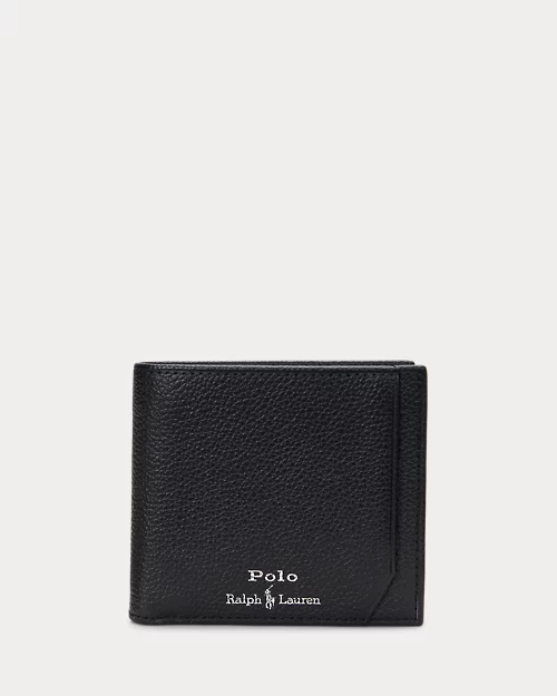 lauren ralph lauren Billetera de piel granulada para hombre | Ralph Lauren® ES
