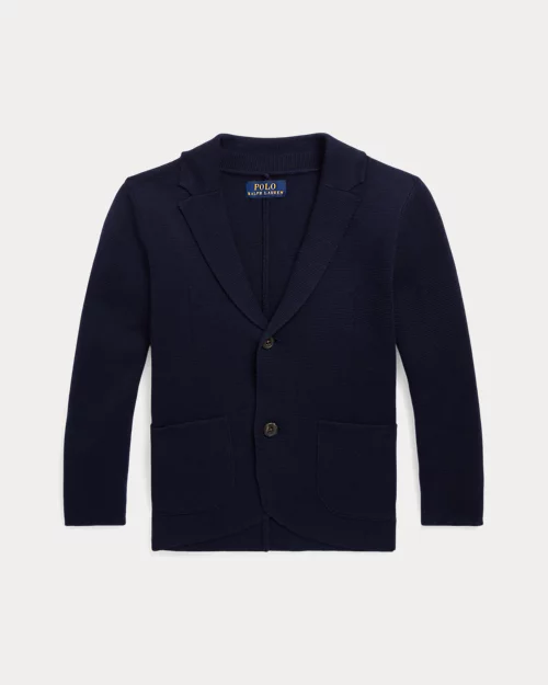 lauren ralph lauren Blazer cárdigan de algodón para niño | Ralph Lauren® ES