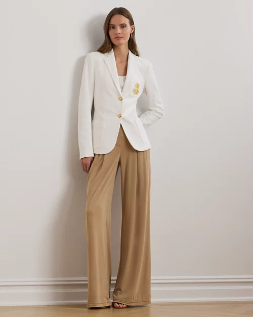 Lauren Ralph Lauren Blazer De Jacquard Con Entorchado Para Mujer | Ralph Lauren® ES