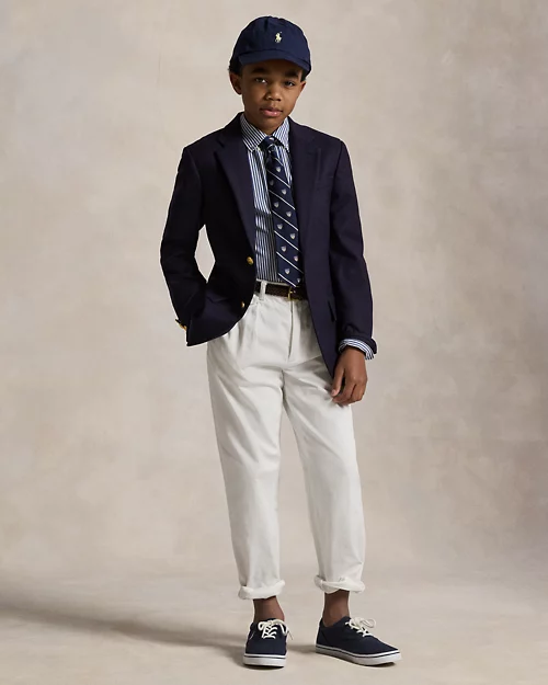 Lauren Ralph Lauren Blazer Icónico De Ante Para Niño | Ralph Lauren® ES