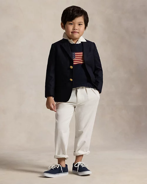 Lauren Ralph Lauren Blazer Icónico De Ante Para Niño | Ralph Lauren® ES