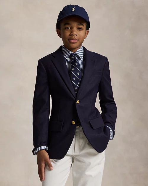 lauren ralph lauren Blazer icónico de ante para niño | Ralph Lauren® ES