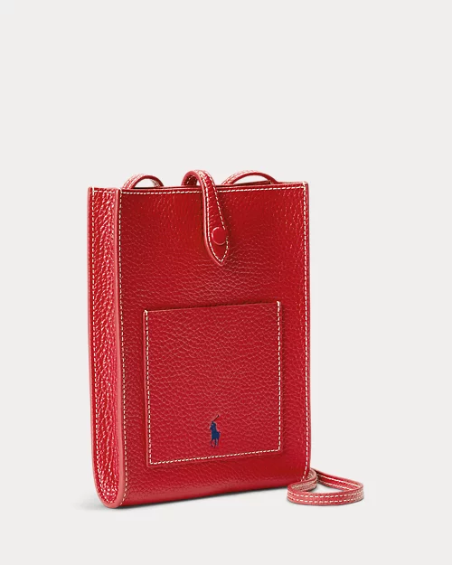 Lauren Ralph Lauren Bolso Cruzado Polo Play De Piel Para Mujer | Ralph Lauren® ES