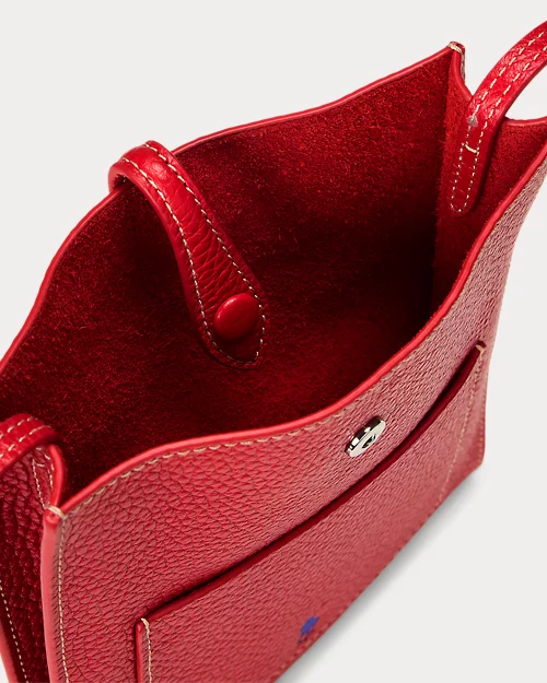 Lauren Ralph Lauren Bolso Cruzado Polo Play De Piel Para Mujer | Ralph Lauren® ES