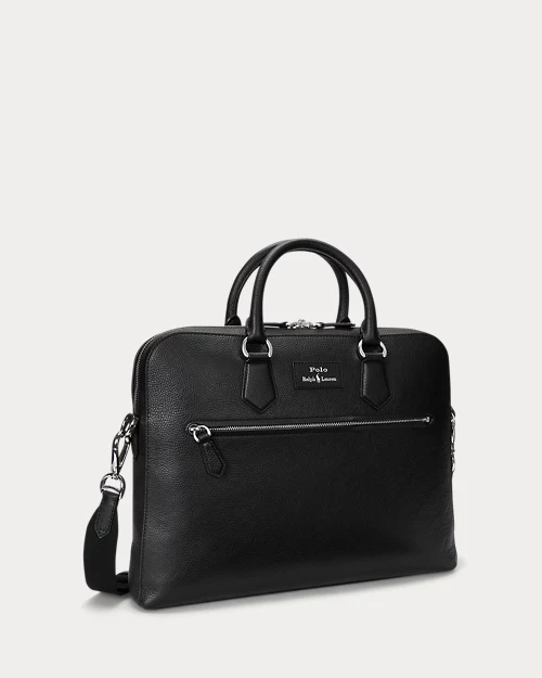 Lauren Ralph Lauren Bolso De Viaje De Piel Granulada Para Hombre | Ralph Lauren® ES