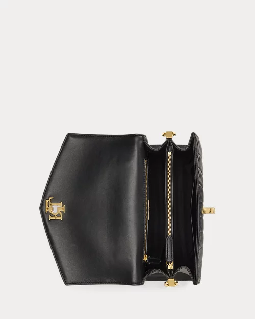 Lauren Ralph Lauren Bolso Satchel Farrah Mediano De Piel Para Mujer | Ralph Lauren® ES