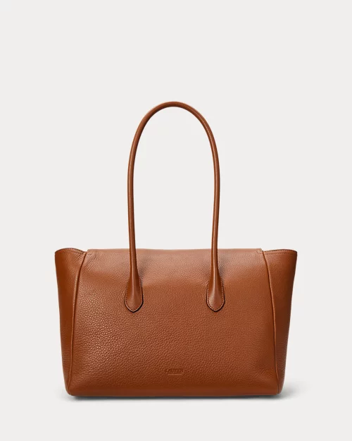 Lauren Ralph Lauren Bolso Satchel Tanner Grande De Piel Para Mujer | Ralph Lauren® ES