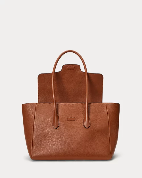 Lauren Ralph Lauren Bolso Satchel Tanner Grande De Piel Para Mujer | Ralph Lauren® ES