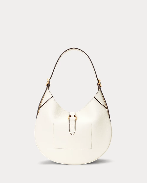 Lauren Ralph Lauren Bolso Shoulder Polo ID De Piel Pequeño Para Mujer | Ralph Lauren® ES