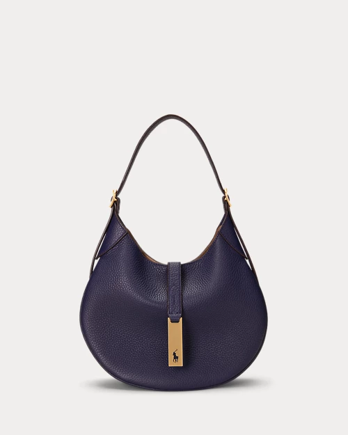 lauren ralph lauren Bolso Shoulder Polo ID pequeño repujado para mujer | Ralph Lauren® ES