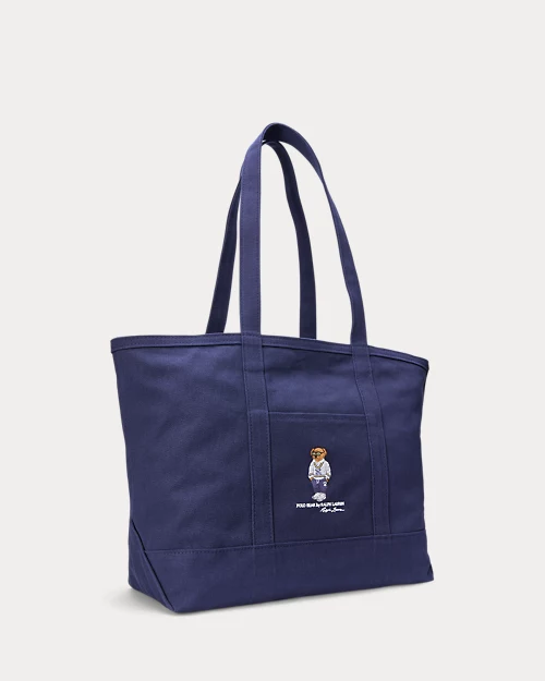 Lauren Ralph Lauren Bolso Tote De Loneta Con Polo Bear Para Hombre | Ralph Lauren® ES
