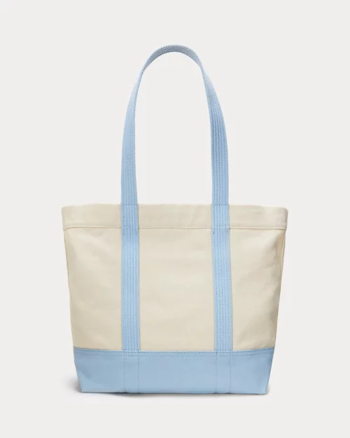 Lauren Ralph Lauren Bolso Tote De Loneta Con Polo Bear Para Mujer | Ralph Lauren® ES