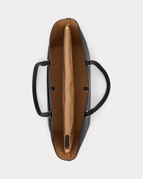 Lauren Ralph Lauren Bolso Tote Karly De Piel Cruzada Para Mujer | Ralph Lauren® ES